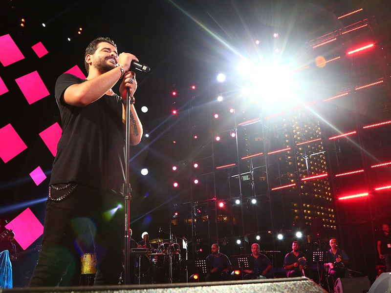 ناصيف زيتون في "أعياد بيروت": معجبون من كل الأراضي اللبنانية بحفل ناجح